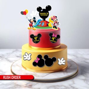 Disney Mickey Mouse Cake Topper – Birthday Party Decoration