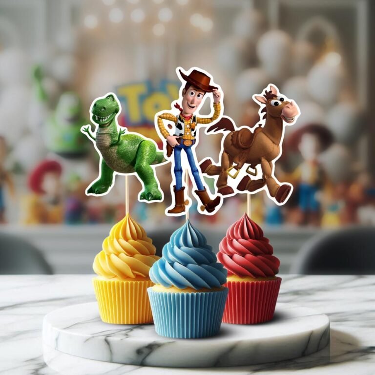 Toy Story Cupcake Toppers Printable - Instant Download - Designs4Celebrate