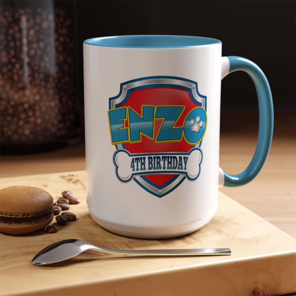 Custom Paw Patrol Logo PNG for Ceramic Mug